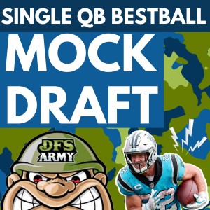 One QB Bestball Mock Draft