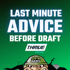 Last Minute Drafting Advice - Fantasy Football
