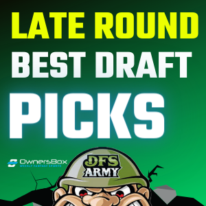 Late Round Players You Need To Draft!