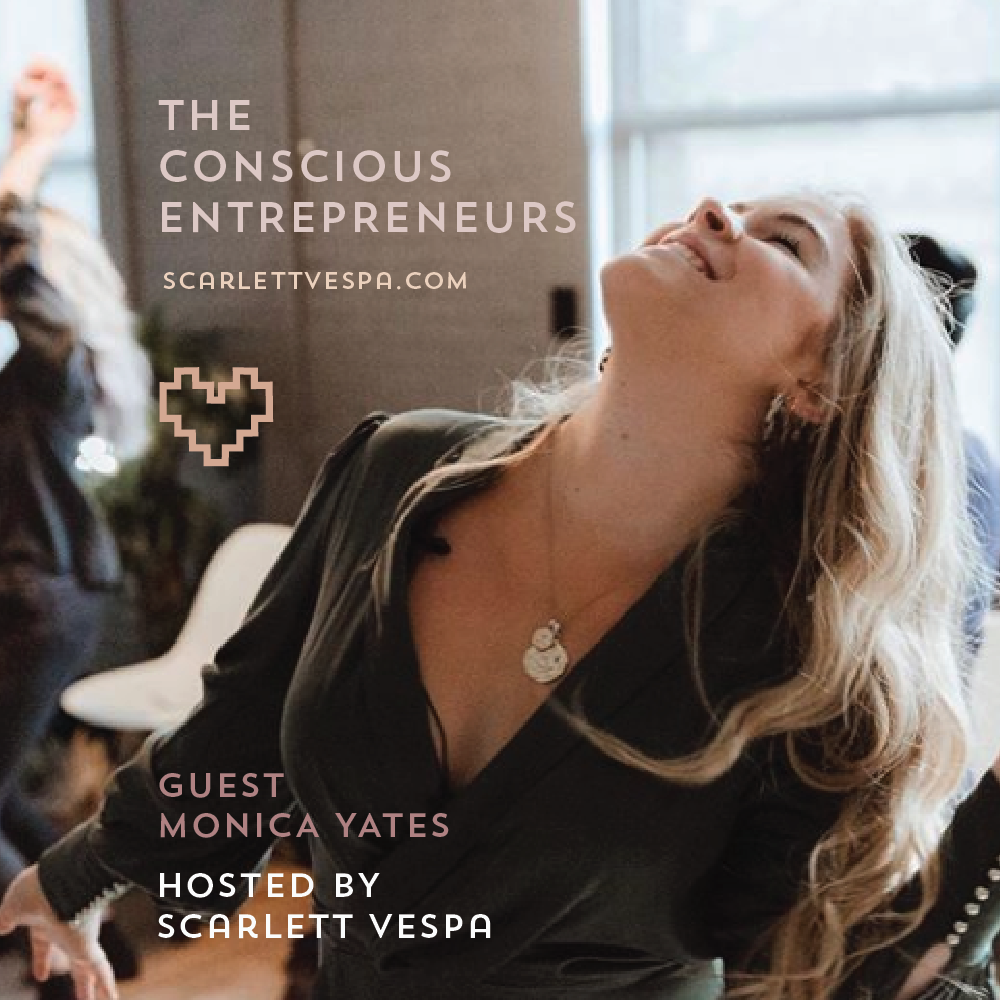 Monica Yates in NYC talks Periods & Divine Feminine