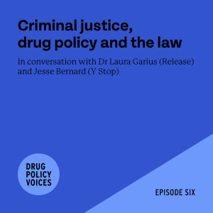 Episode 6 - Criminal Justice, drug policy and the law