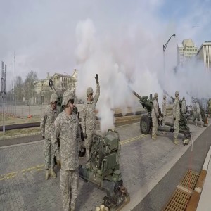 Me on Facebook & Messenger. Did you notice the 19 gun salute for DJT farewell?