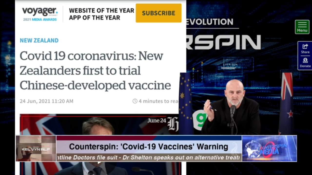 Counterspin Ep 17 - “COVID-19 VACCINE” WARNING