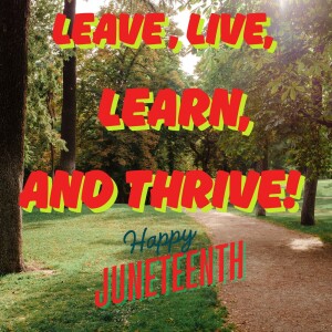Leave Live Learn Thrive