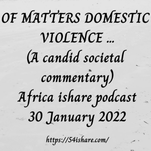 Of matters domestic violence (candid social commentary)