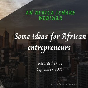 Some ideas for African entrepreneurs