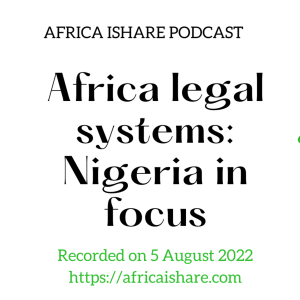 Africa legal systems: Nigeria in focus