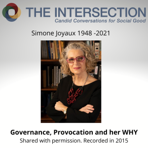 BONUS - SimONE on Governance, Provocation and Her WHY.
