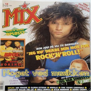 MIX Special: Bon Jovi, Fine Young Cannibals, Søs Fenger, Nikolaj og Piloterne, Lars H.U.G. & Vi Unge