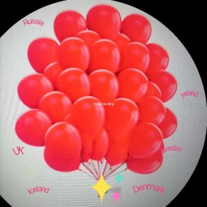 Many thanks :to the listeners 🎈99 red balloons