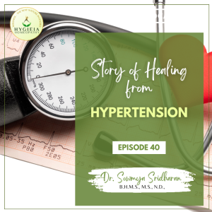 Story of Healing from Hypertension