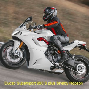 Ducati Supersport 950 S plus Shelby Hopson