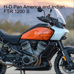 H-D Pan America and Indian FTR 1200 S