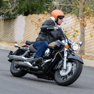 Honda Shadow Aero + Jim Calandro with Neale Bayly