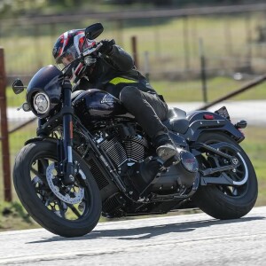 H-D Low Rider S + Camille Conrad