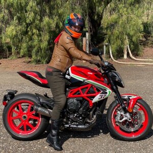 MV Agusta Brutales + Sena Impulse helmet + Mat Oxley with Neale Bayly