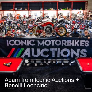 Adam from Iconic Auctions + Benelli Leoncino