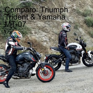 Comparo: Triumph Trident & Yamaha MT-07