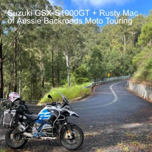 Suzuki GSX-S1000GT + Rusty Mac of Aussie Backroads Moto Touring