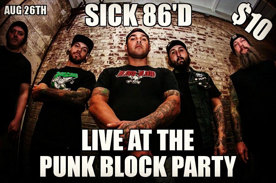 Sick 86'd Live on PoGo City Radio from the 2017 Punk Block Party