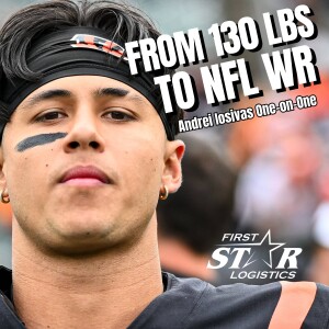 Andrei Iosivas From 130-pounds To NFL Wide Receiver