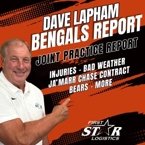 Bengals vs. Bears Joint Practice Report - Injuries - Bad Weather - Chase Contract & More