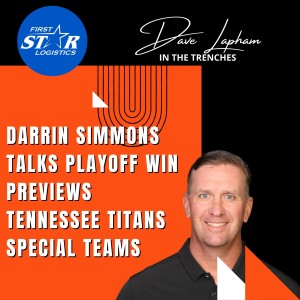 Cincinnati Bengals Special Teams Coordinator Darrin Simmons Talks Playoff Win & Tennessee Titans