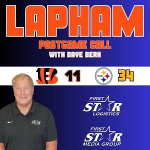 Dave Lapham Postgame Call | Bengals Give Steelers Early Christmas Present In 34-11 Loss