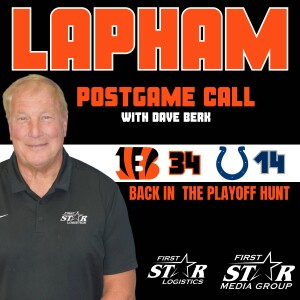 Dave Lapham Postgame Call | Bengals Back In Playoff Hunt With Impressive Win Over Colts