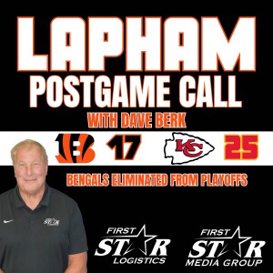 Dave Lapham Postgame Call With Dave Berk | Cincinnati Bengals Eliminated From Playoffs