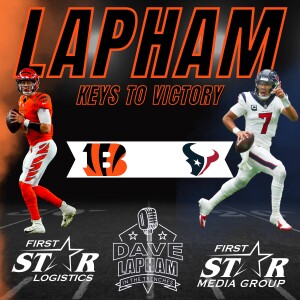 Dave Lapham’s Keys To Bengals Victory Over The Houston Texans