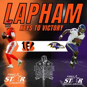 Dave Lapham In The Trenches | Keys To Bengals Victory Baltimore Ravens Part II