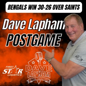 Dave Lapham Postgame | Bengals Big Win Over Saints
