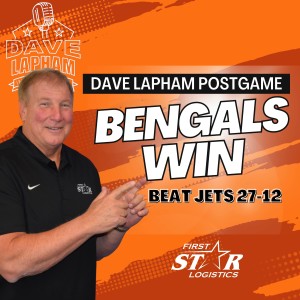 Dave Lapham Postgame | Bengals Win 27 12 Over Jets