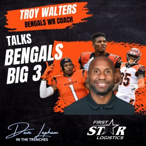 Wide Receivers Coach Troy Walters Talks Cincinnati Bengals Big Three Receivers with Dave Lapham