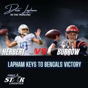 Justin Herbert vs Joe Burrow - Lapham Keys To a Cincinnati Bengals Victory Over The LA Chargers