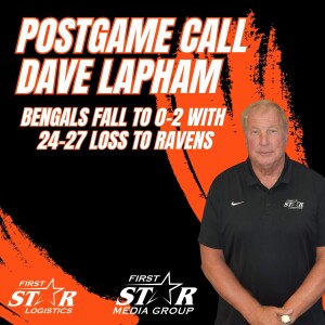 Dave Lapham Postgame Call | Cincinnati Bengals Fall 24-27 To Baltimore Ravens