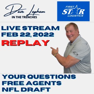 REPLAY: Dave Lapham In The Trenches Live Stream from Feb 22, 2022