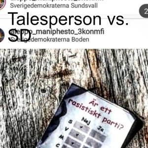 Talesperson vs. SD