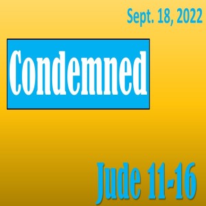 Condemned ~ Russell Roderick ~ September 18, 2022