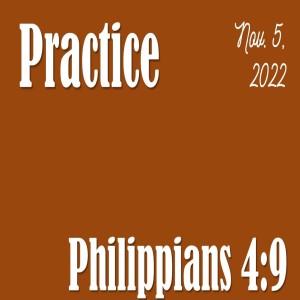 Morning Worship ~ Practice Peace ~ Russell Roderick ~11-06-2022