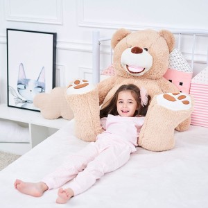 Give your toddler a Giant Teddy Bear Friend.