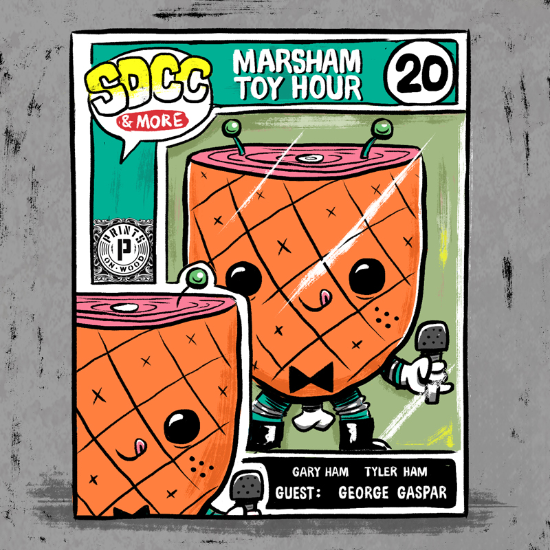 Marsham Toy Hour: Episode 20 - George Gaspar and SDCC Wrap up!