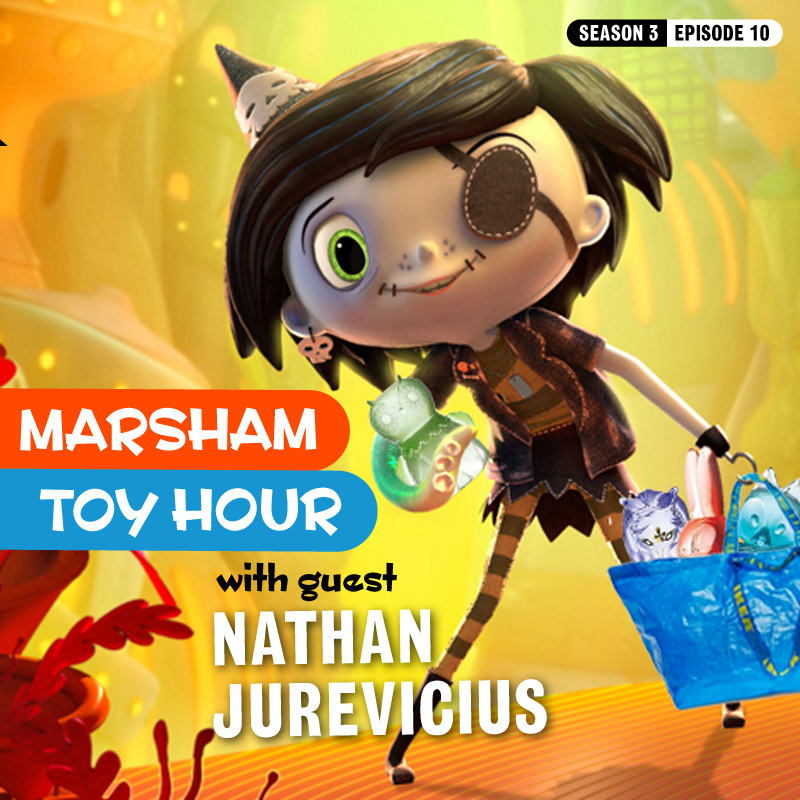 Marsham Toy Hour: Season 3 Ep 10 - Nathan Jurevicius