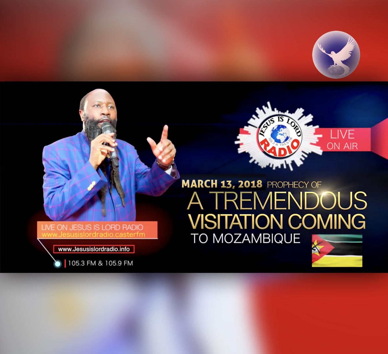 EPISODE 147 - PROPHECY OF A GREAT VISITATION COMING TO MOZAMBIQE (13MAR2018) - PROPHET DR. OWUOR