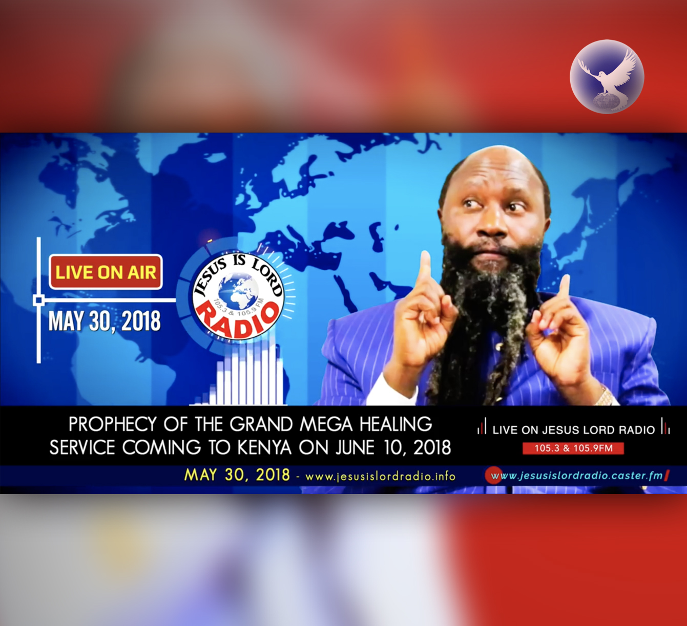 EPISODE 214 - PROPHECY OF THE GRAND MEGA HEALING SERVICE COMING TO KENYA ON JUNE 10, 2018 (30MAY2018) - PROPHET DR. OWUOR