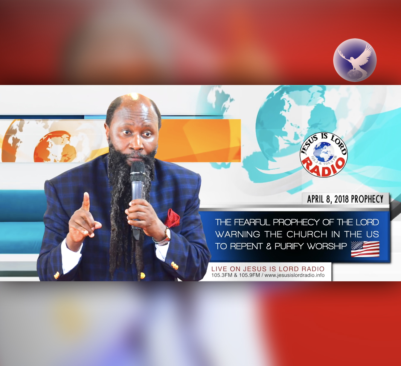 EPISODE 171 - THE FEARFUL PROPHECY OF THE LORD WARNING THE CHURHC IN THE US TO REPENT & PURIFY WORSHIP (08APR2018) - PROPHET DR. OWUOR