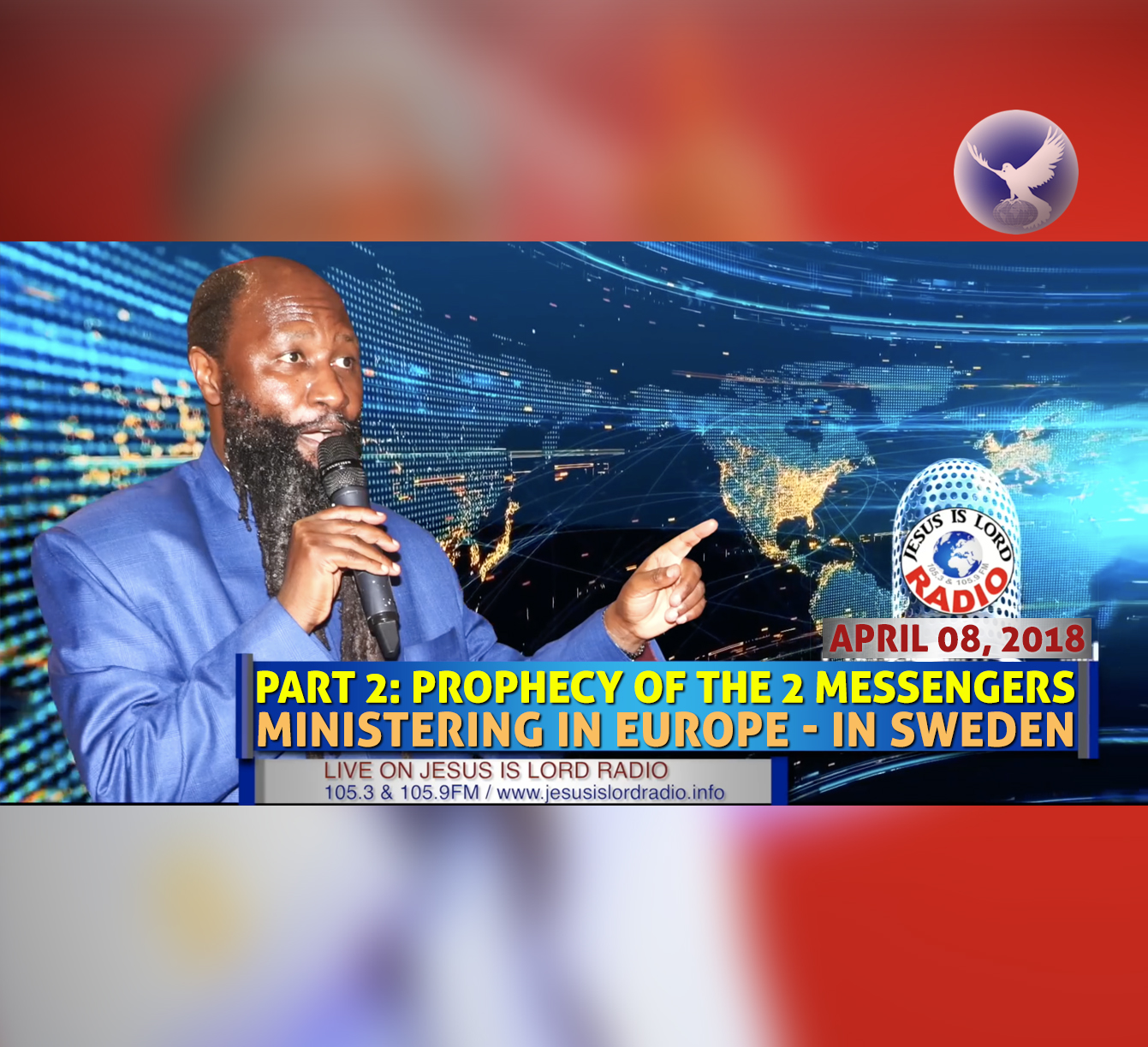 EPISODE 170 - PROPHECY OF THE 2 MESSENGERS MINISTERING IN EUROPE - IN SWEDEN (08APR2018) - PROPHET DR. OWUOR