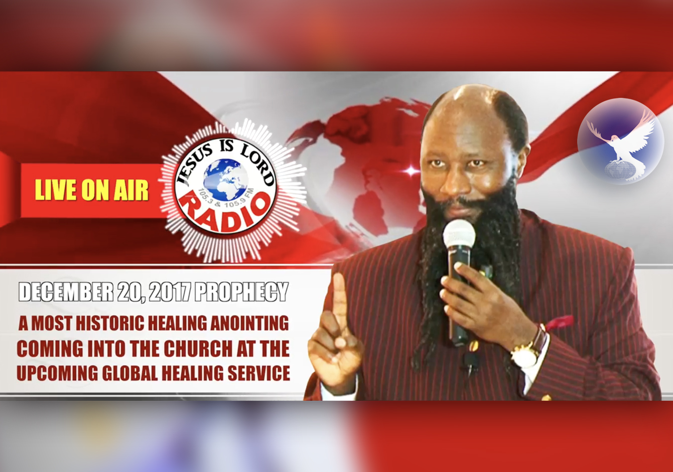 EPISODE 77 - PROPHECY OF HISTORIC HEALING ANOINTING COMING INTO THE CHURCH AT THE UPCOMING GLOBAL HEALING SERVICE(20DEC2017) - PROPHET DR. OWUOR