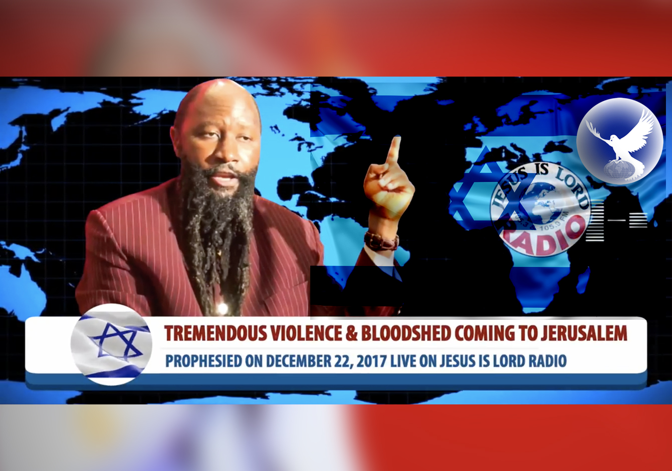 EPISODE 73 - PROPHECY ON TREMENDOUS VIOLENCE & BLOODSHED COMING TO JERUSALEM (22Dec2017) - Prophet Dr. Owuor